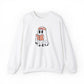 Ghosty Reading - Floral Crown Crewneck Sweatshirt