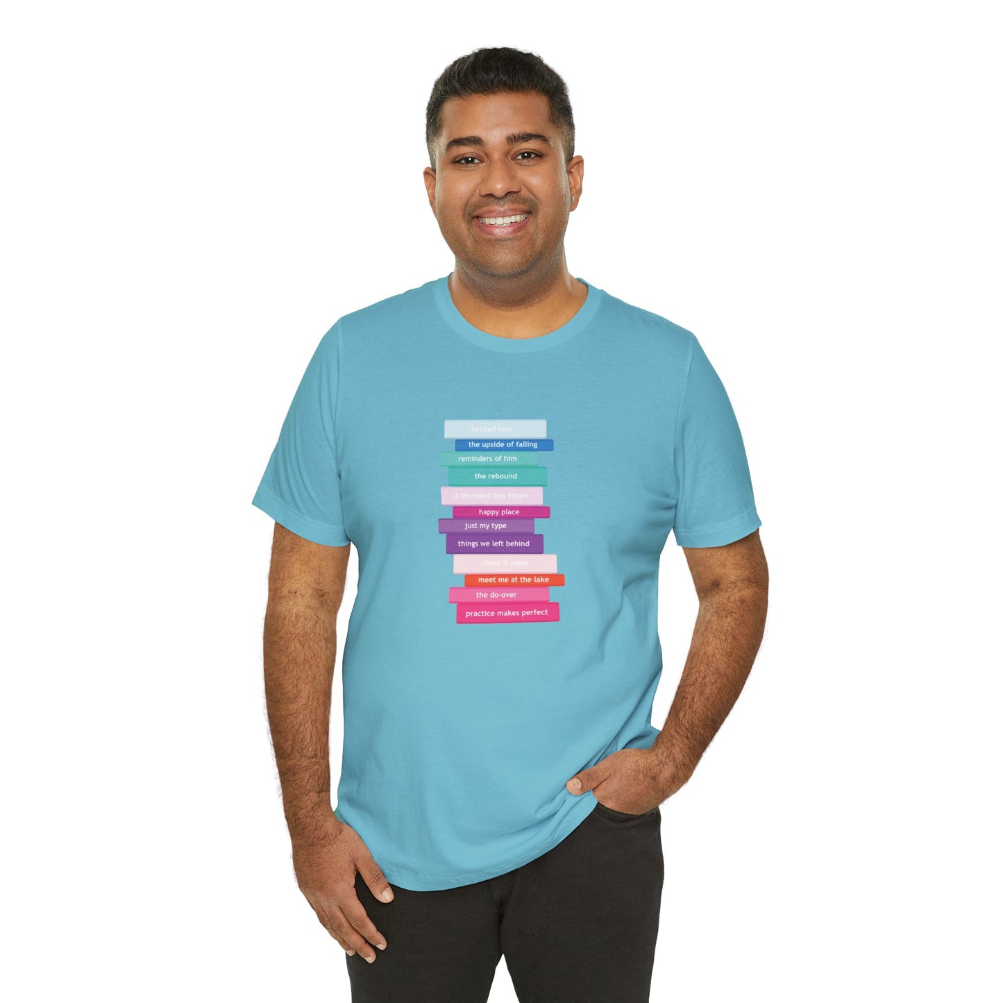 Romance Book Stack T-Shirt