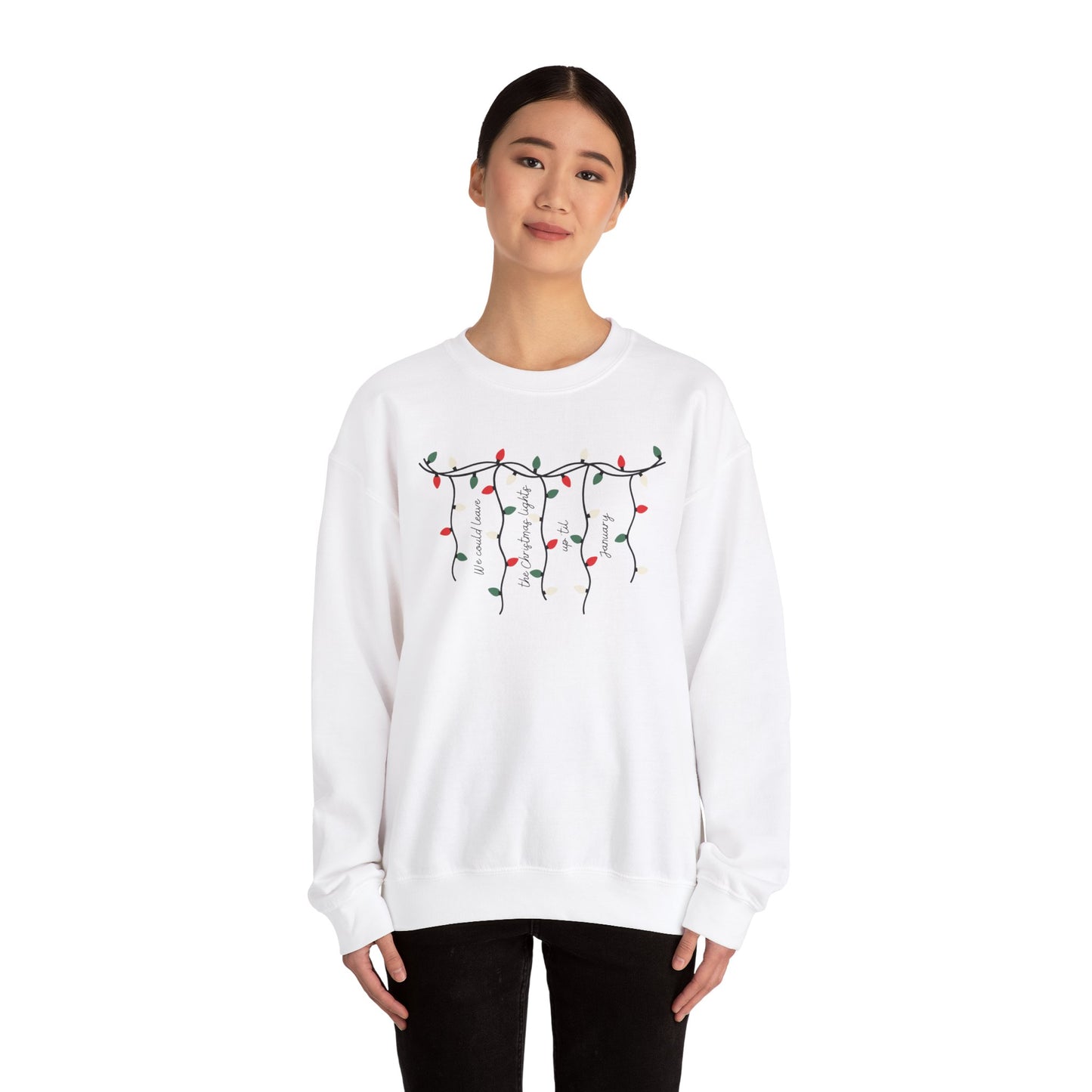Christmas Lights Sweatshirt
