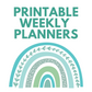 Printable Weekly Planner Sheets
