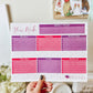 Weekly Notepad Planners