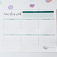 Weekly Notepad Planners